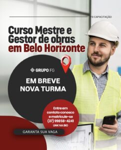 MESTRE/GESTOR DE OBRAS EM BELO HORIZONTE