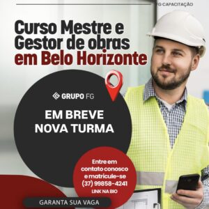 MESTRE/GESTOR DE OBRAS EM BELO HORIZONTE