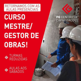 CURSOS  MESTRE/ GESTOR DE OBRAS!