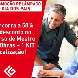 PROMOÇÃO RELÂMPAGO DIA DOS PAIS!